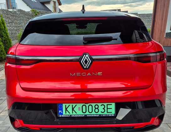 Renault Megane cena 159000 przebieg: 21711, rok produkcji 2022 z Kraków małe 529